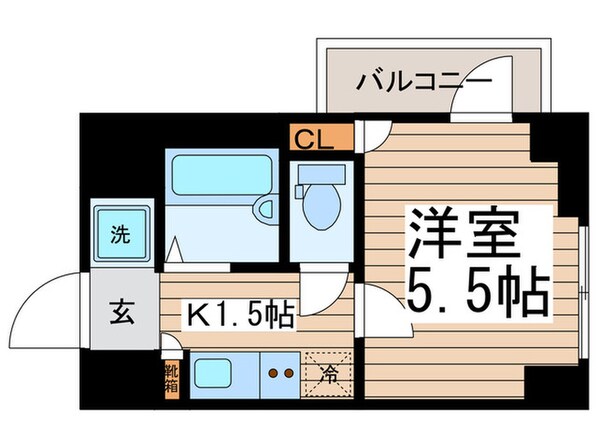 ｽｶｲｺｰﾄ亀戸中央公園（901）の物件間取画像